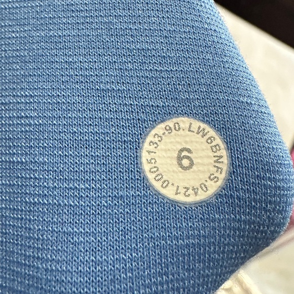 Lululemon Wunder Train High-Rise 23" Women’s Athletic Leggings Blue Nile Size 06 - Picture 7 of 8